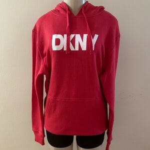 NEW Starter Black Label DKNY Pull Over Red 
Hoodie Size XL.